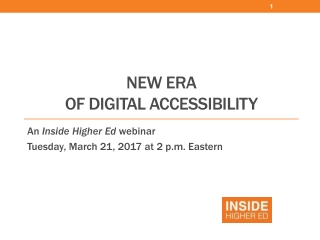 New era of digital Accessibility