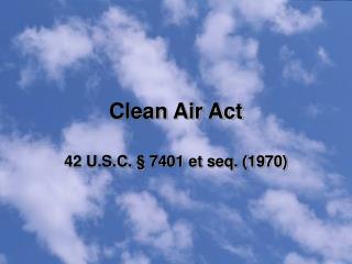 Clean Air Act