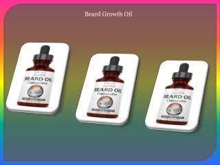 Beard Growth Oil