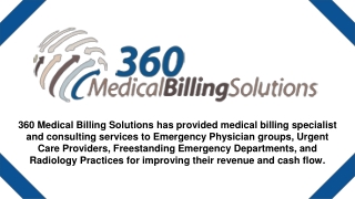 Texas Emergency Physicians Billing Services - 360 Medical Billing Solutions