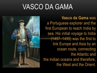 Vasco da gama