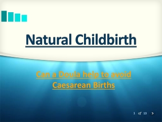 Natural Childbirth