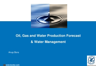Oil, Gas and Water Production Forecast & Water Management