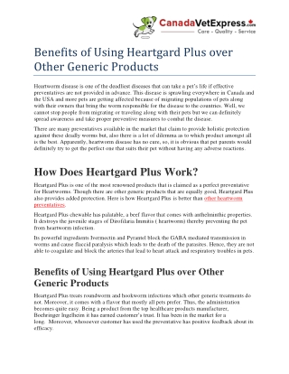 Heartgard Plus: The Most Effective Heartworm Preventative