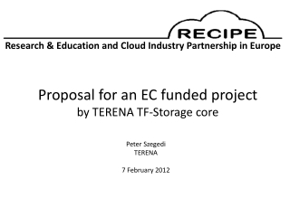 Research & Education and Cloud Industry Partnership in Europe