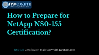 Best NetApp NS0-155 NCDA Certiffication Exam Guide