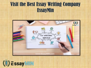 Contact the Best Essay Writing Company EssayMin