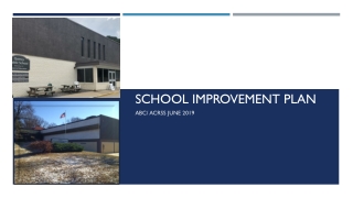 SCHOOL improvement plan