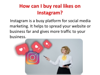 How can I buy real likes on Instagram?