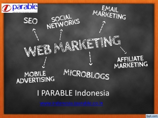 Digital Marketing and online Marketing in Indonesia| I parable