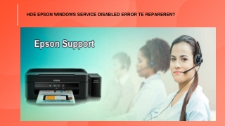 Epson Printer Klantenservice: 31-407440164
