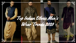 Top Indian Ethnic Men's Wear Trends 2020