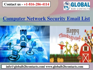 Computer Network Security Email List
