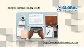Business Services Mailing Leads