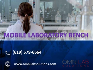 Get Mobile Laboratory Bench for mass spectrometers