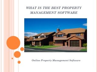 Property Management Software Systems