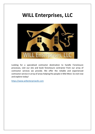 WILL Enterprises, LLC