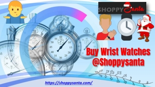 Buy Watches online for Men and Women at Shoppysanta