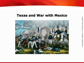 Texas and War with Mexico