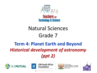 Natural Sciences Grade 7