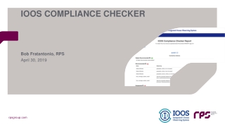 IOOS Compliance Checker