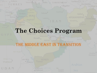 The Choices Program