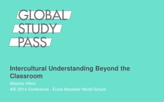 Intercultural Understanding Beyond the Classroom