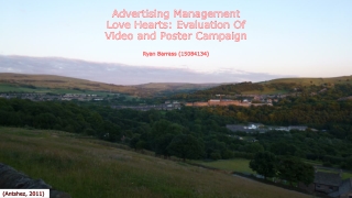 Advertising Management Love Hearts: Evaluation Of Video and Poster Campaign