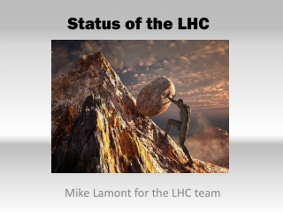 Status of the LHC