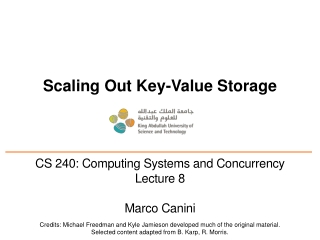 Scaling Out Key-Value Storage