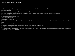 Legal Nolvadex Online