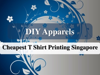 DIY Apparels