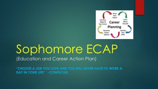 Sophomore ECAP (Education and Career Action Plan)