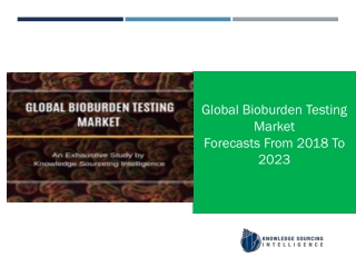 A complete study on bioburden testing market