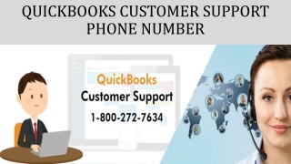 QuickBooks Customer Support Phone Number: 1-800-272-7634