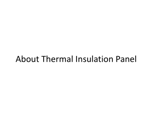 Choice PU Insulated Facade Panel Provider