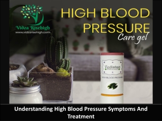 Understanding High Blood Pressure Symptoms Treatment And Medication