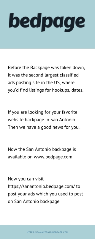 Backpage San Antonio