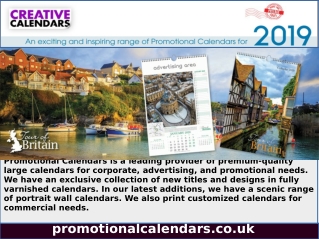 Advertising Calendars