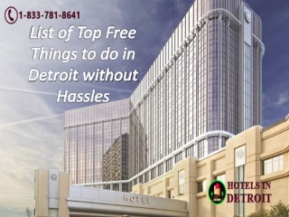 List of Top Free Things to do in Detroit without Hassles