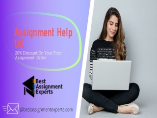 Assignment Help UK | 20% Discount On Your First Assignment Order