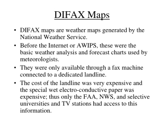 DIFAX Maps