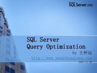 SQL Server Query Optimization
