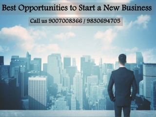 Best Opportunities to Start a New Business
