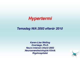 Hypertermi
