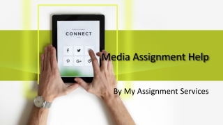 Get Media Assignment Help Right Now at Affordable Rates!