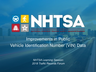 Improvements in Public Vehicle Identification Number (VIN) Data