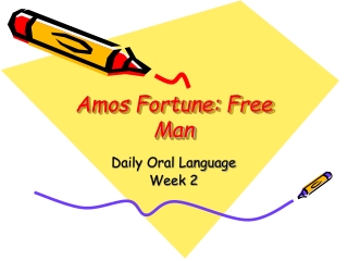 Amos Fortune: Free Man