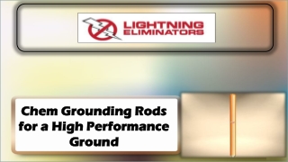 Chem Grounding Rods for a High Performance Ground