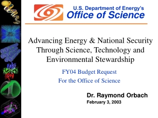 U.S. Department of Energy’s Office of Science